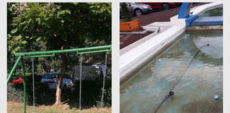 Ploieșteni, acuzați că vandalizează obiecte de mobilier stradal, locuri de joacă sau fântâni