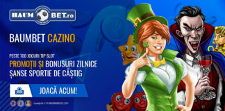 Împarte pasiunea pentru jocurile de noroc cu Baumbet şi profită de cele mai atractive promoţii