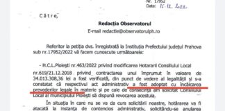 Prefectura Prahova si ziarul indepentent Observatorul Prahovean (nu cele din „oficios”) confirmă dezvaluirile ziarului Incisiv de Prahova