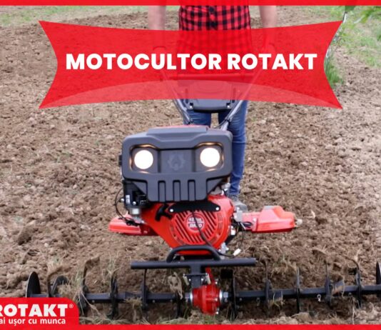 Motocultor Rotakt – Partenerul grădinarilor Motocultor Rotakt