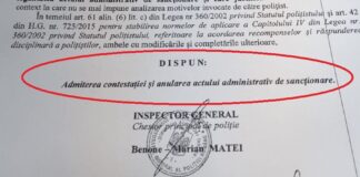 Comisarul-șef FLORIN POENARI a preluat vechile metehne ale unora din predecesorii săi, dispunând discreționar cercetarea prealabilă a polițiștilor din subordine – Ziarul Incisiv de Prahova