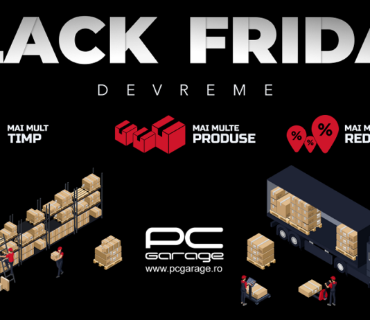 PC Garage anunță BLACK FRIDAY “mai devreme”
