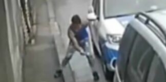 Un distins cetățean european cu drepturi și libertăți a tăiat anvelopa unei mașini de poliție. – Ziarul Incisiv de Prahova