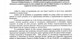 Prin modificările aduse Dispoziției IGPR 118 din 2022 structurile de Siguranță Școlară au fost golite de conținut – Ziarul Incisiv de Prahova