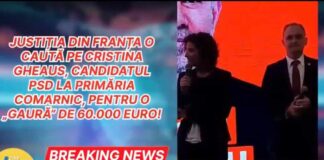 Justitia din Franta o cauta pe Cristina Gheaus, candidatul PSD la Primaria Comarnic, pentru o „gaura” de 60.000 euro! (I) – Ziarul Incisiv de Prahova
