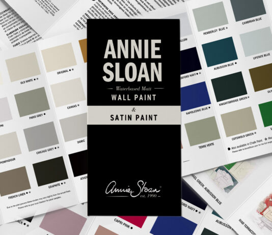 Annie Sloan în arta modernă: Utilizări creative ale vopselei Chalk Paint