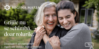 România, pe ultimul loc în Uniunea Europeană în privința speranței de viață sănătoasă după 65 de ani. Rețeaua de sănătate REGINA MARIA răspunde nevoilor medicale ale persoanelor de peste 65 de ani cu o noutate în portofoliul abonamentelor medicale: gama Golden Age