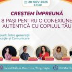 ParentingTalks: Creștem Împreună – 8 Pași pentru o Conexiune Autentică cu Copilul Tău
