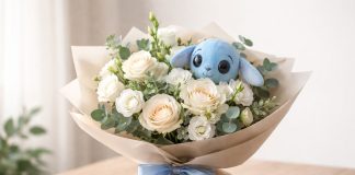 Cum transformi un buchet clasic într-un buchet cu Stitch fără să-l încarci vizual?