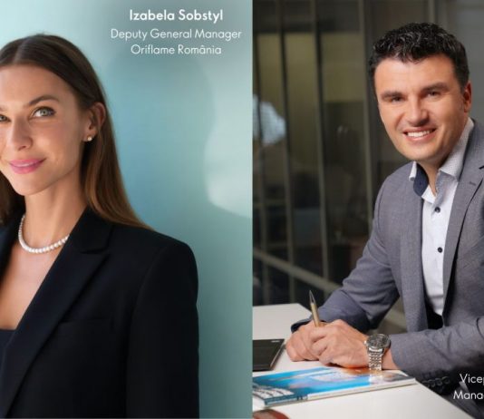 Oriflame România anunță două promovări-cheie: lideri care accelerează viitorul brandului în Europa