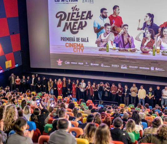 Peste 1400 de spectatori entuziaști la premiera de gală a comediei ÎN PIELEA MEA, cu: George Tănase, Ioana State, Vlad Gherman, Oana Gherman, Sergiu Costache, Azaleea Necula, Alexandra Răduță, Gabriel Vatavu, Ioana Ginghină, Daria Jane, Mihai Găinușă