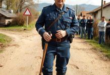 IPJ Prahova, nu deranjați! La Bătrâni polițistul e la câmp. Post de Poliție sau Ferma Animalelor?