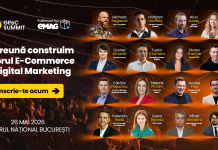 Agenda GPeC SUMMIT 26 Mai 2026 este publicată: 16 speakeri, Conferință, Expo, Networking și content practic despre ce funcționează acum și ce urmează în E-Commerce & Digital Marketing