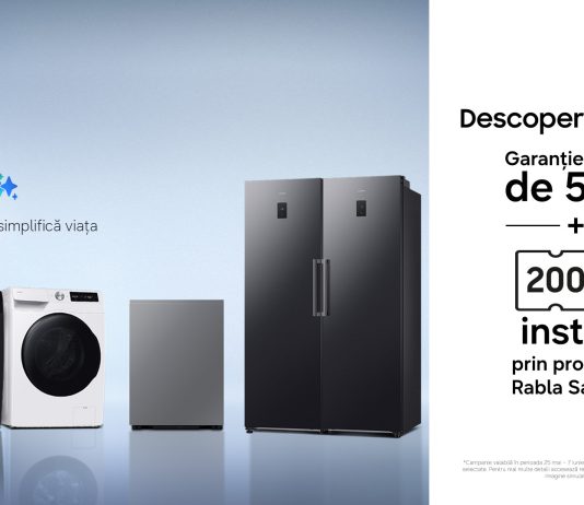 Samsung dă startul campaniei cu oferte și beneficii pentru electrocasnicele inteligente BESPOKE AI