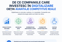 De ce companiile care investesc în digitalizare obțin avantaje competitive reale