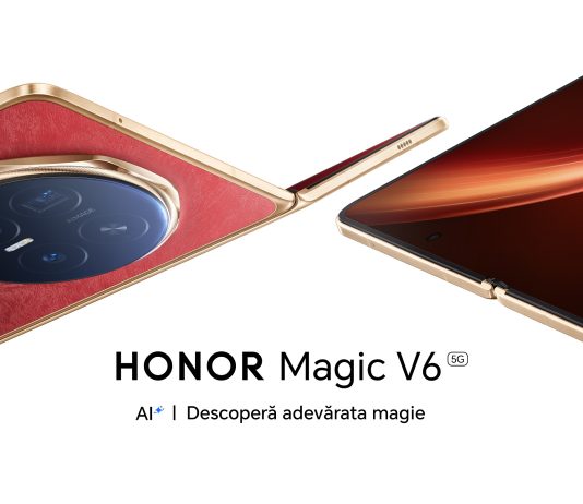 HONOR lansează în România noul smartphone pliabil HONOR Magic V6