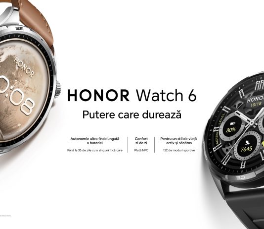HONOR aduce în România noul HONOR Watch 6