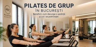 Pilates de grup în București: beneficii, cum decurge o ședință și cui i se potrivește