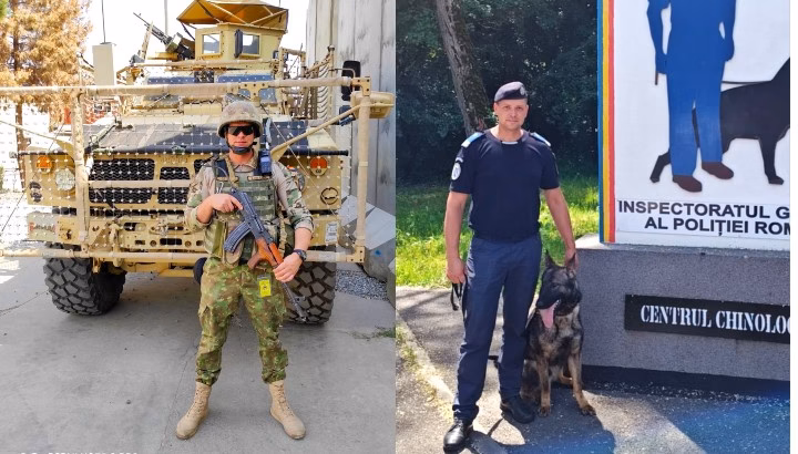 De la militar cu misiune în teatrul din Afganistan, la jandarm cu partener canin