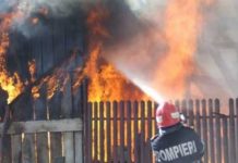 Un prahovean s-a ales cu răni după ce i-a luat foc casa